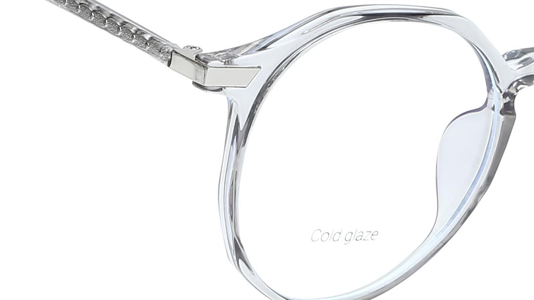 Grey Round Unisex Eyeglasses ( FT1379UFP1MGYV|50)