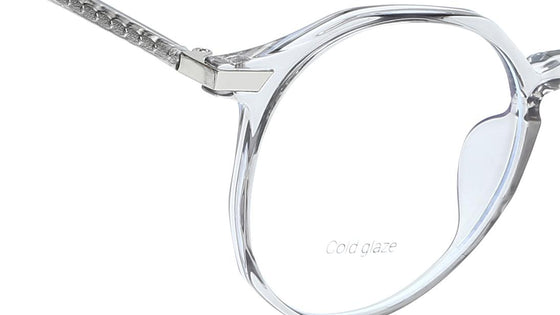 Grey Round Unisex Eyeglasses ( FT1379UFP1MGYV|50)