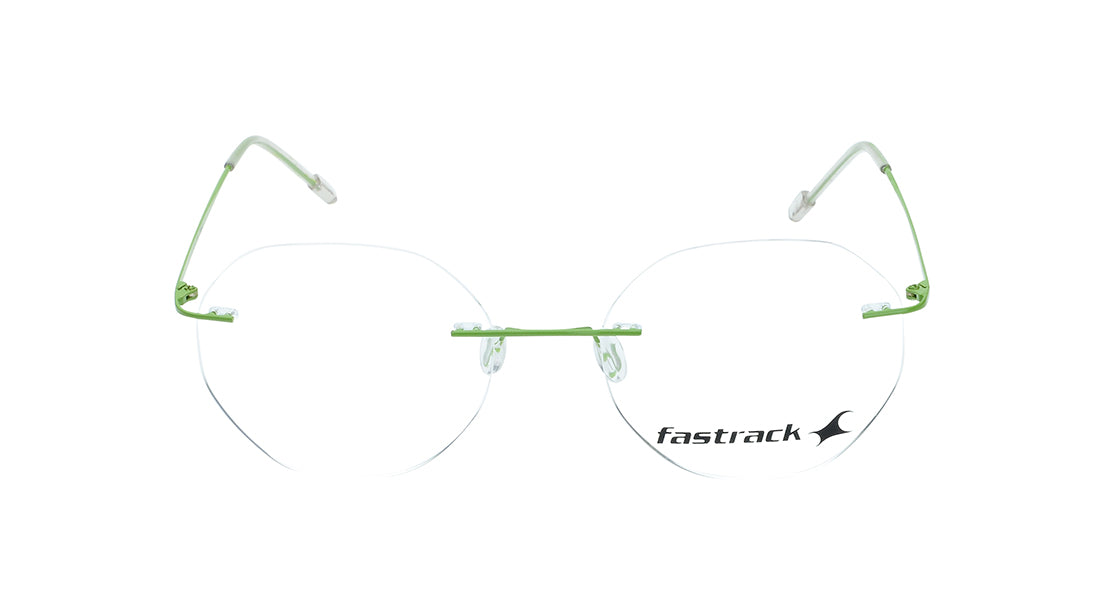 Green Rimless Unisex Eyeglasses (FT1382URM1GRV|51)