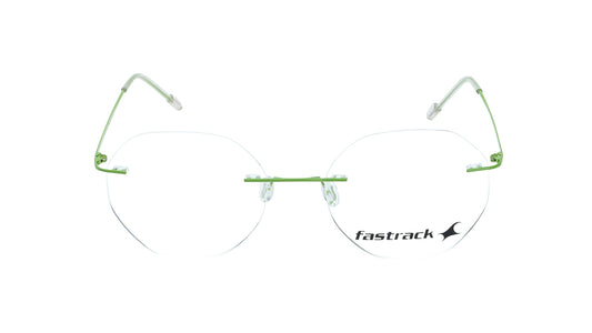 Green Rimless Unisex Eyeglasses (FT1382URM1GRV|51)