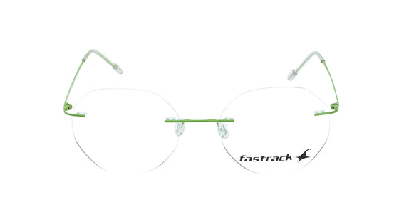 Green Rimless Unisex Eyeglasses (FT1382URM1GRV|51)
