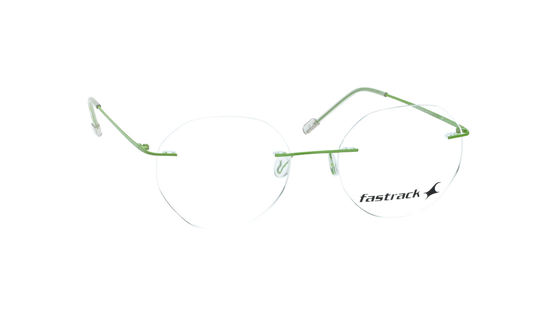 Green Rimless Unisex Eyeglasses (FT1382URM1GRV|51)