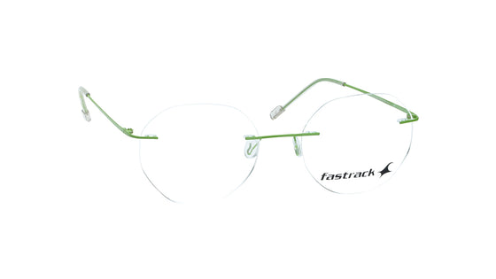 Green Rimless Unisex Eyeglasses (FT1382URM1GRV|51)