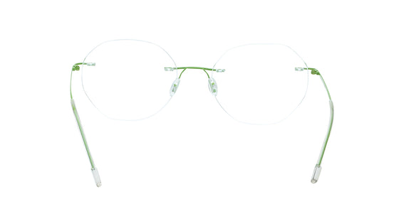 Green Rimless Unisex Eyeglasses (FT1382URM1GRV|51)