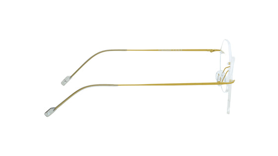 Brown Rimless Unisex Eyeglasses (FT1382URM3BRV|51)