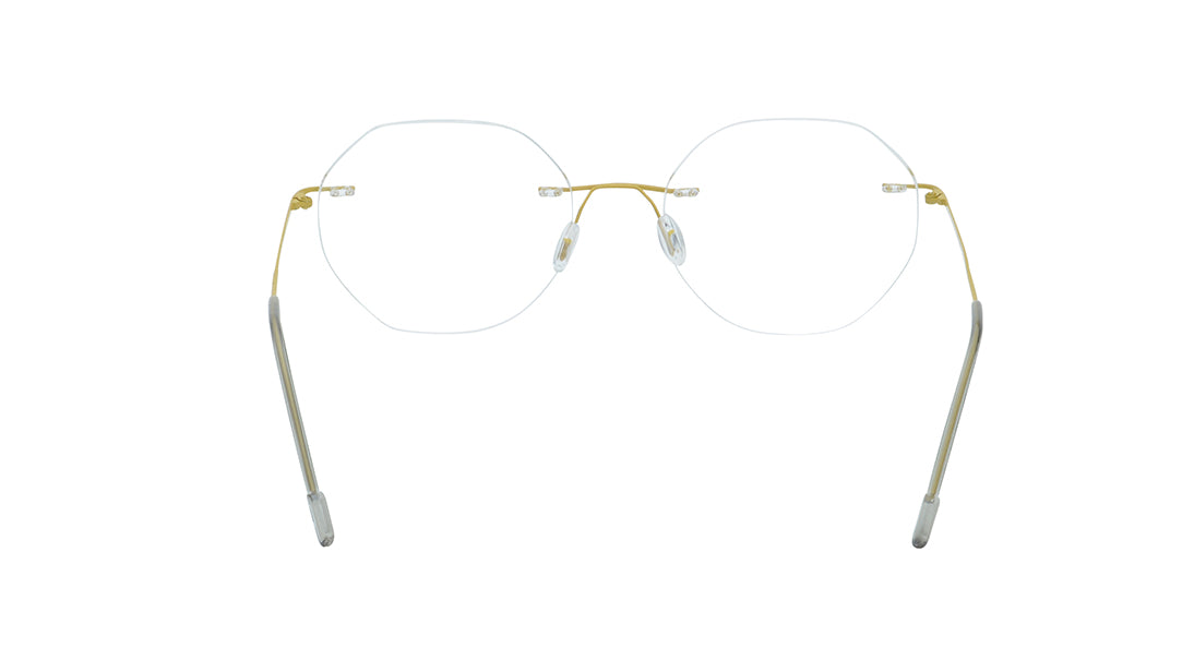 Brown Rimless Unisex Eyeglasses (FT1382URM3BRV|51)