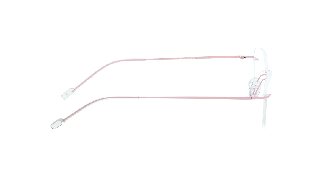 Pink Rimless Women Eyeglasses (FT1383WRM3PKV|51)