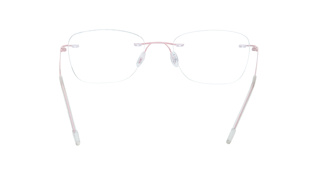 Pink Rimless Women Eyeglasses (FT1383WRM3PKV|51)