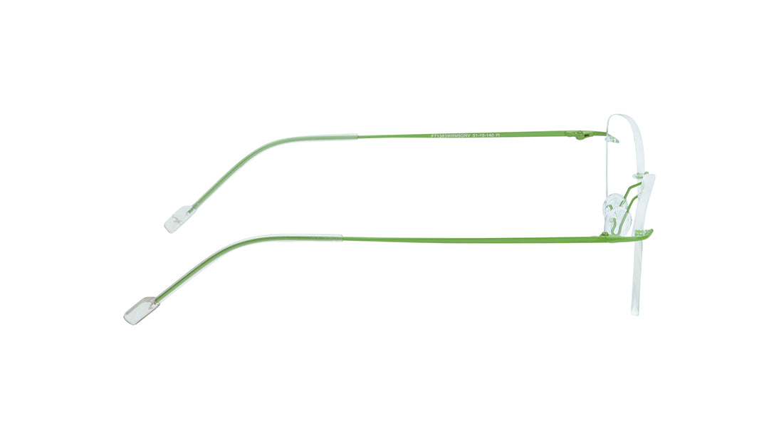 Green Rimless Women Eyeglasses (FT1383WRM5GRV|51)