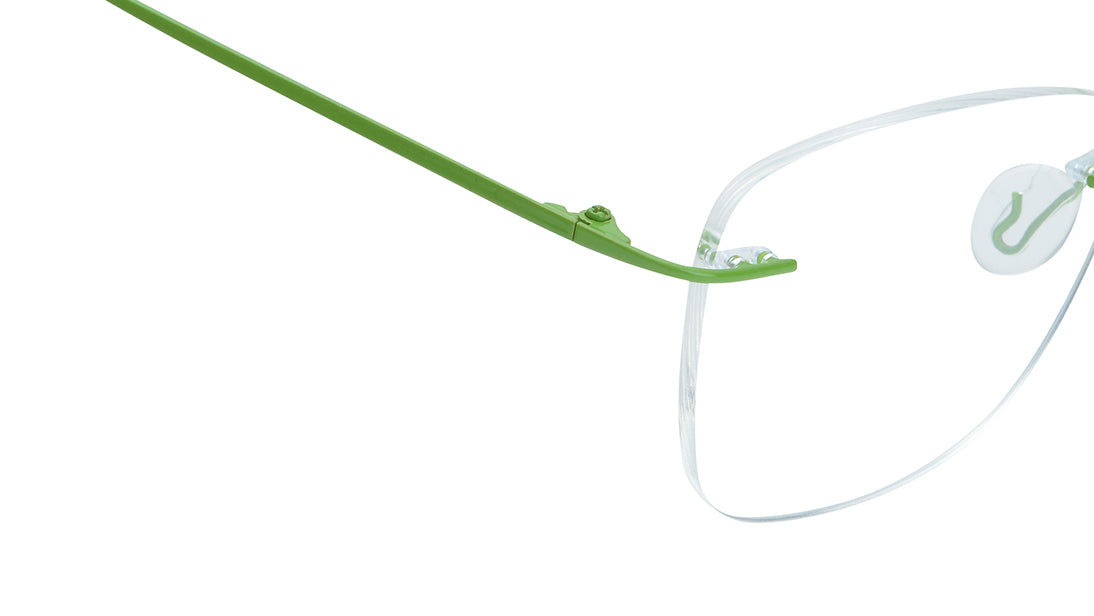 Green Rimless Women Eyeglasses (FT1383WRM5GRV|51)