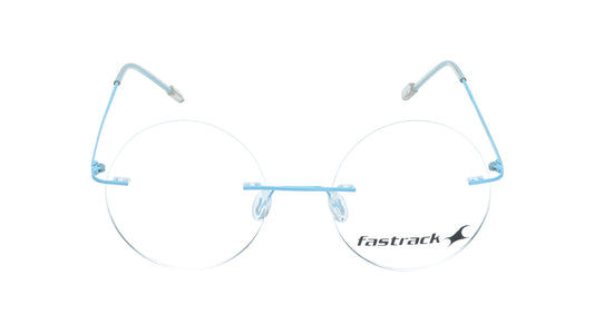 Blue Rimless Unisex Eyeglasses (FT1384URM2BUV|50)