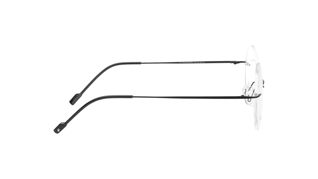 Black Rimless Unisex Eyeglasses (FT1384URM3BKV|50)