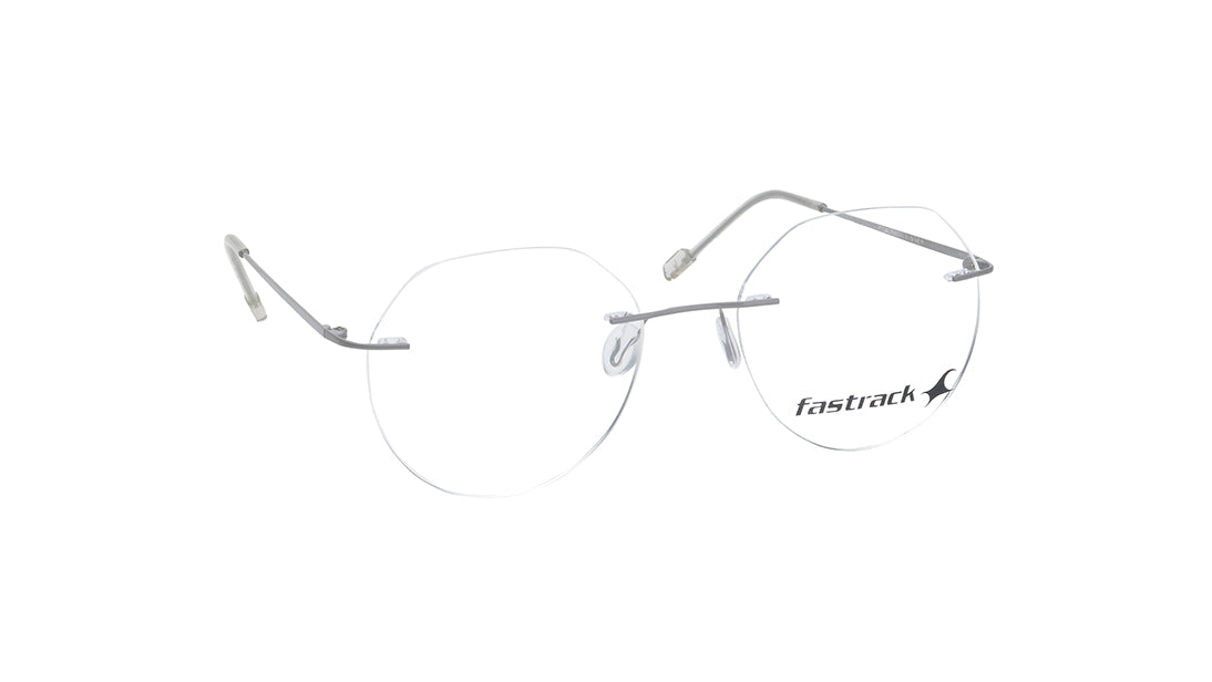 Grey Rimless Unisex Eyeglasses (FT1386URM2GYV|51)