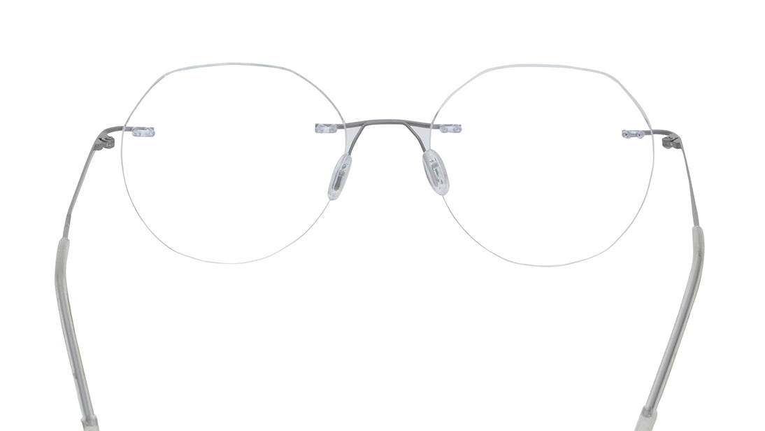 Grey Rimless Unisex Eyeglasses (FT1386URM2GYV|51)