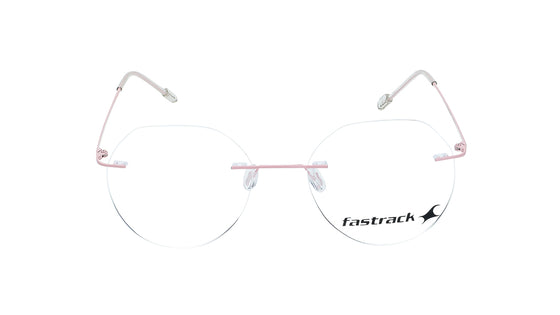 Pink Rimless Unisex Eyeglasses (FT1386URM4PKV|51)