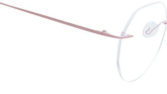 Pink Rimless Unisex Eyeglasses (FT1386URM4PKV|51)