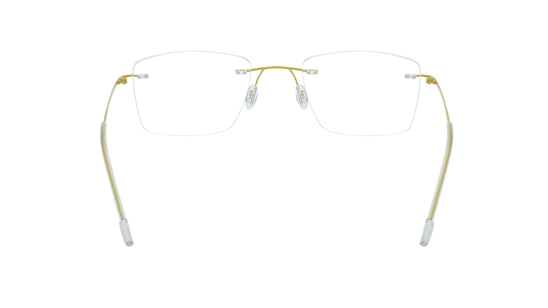 Brown Rimless Unisex Eyeglasses (FT1387URM2BRV|53)