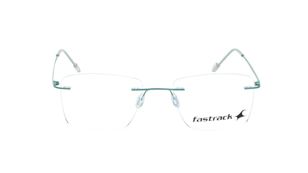 Blue Rimless Unisex Eyeglasses (FT1387URM3BUV|53)