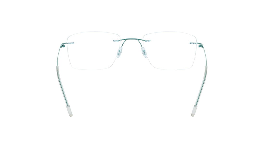 Blue Rimless Unisex Eyeglasses (FT1387URM3BUV|53)