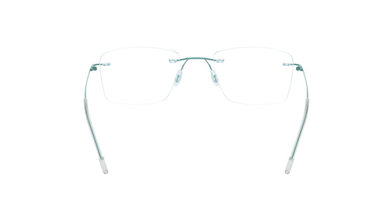 Blue Rimless Unisex Eyeglasses (FT1387URM3BUV|53)