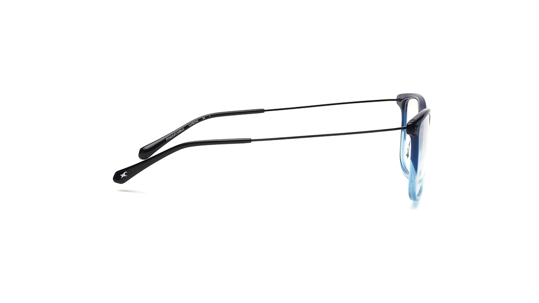 Blue Rimmed Unisex Eyeglasses (FT1402UFC2MBUV|53)