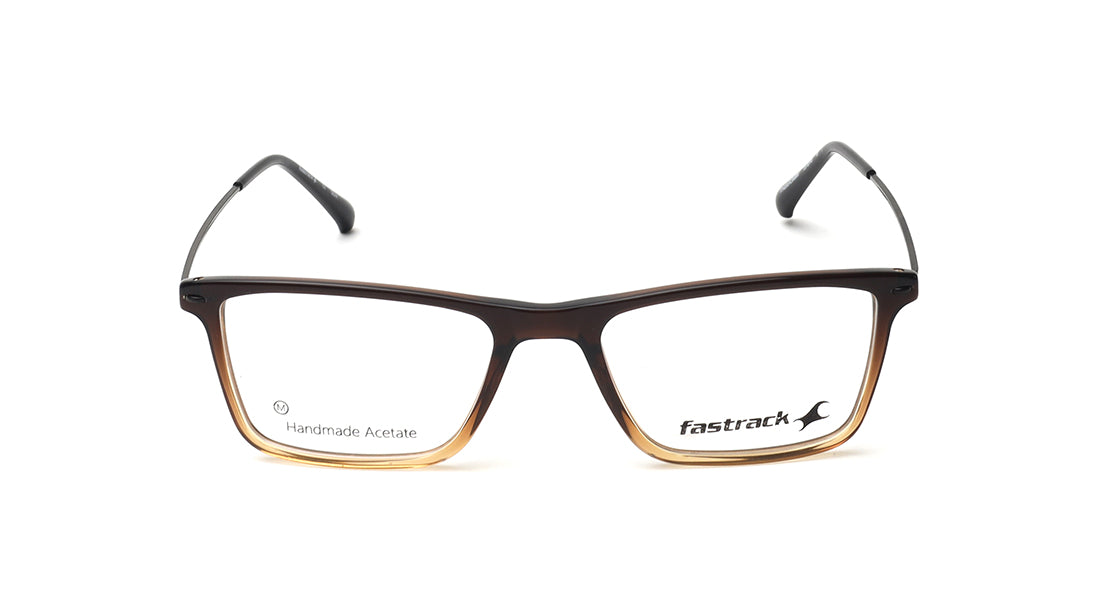 Brown Rimmed Unisex Eyeglasses (FT1403UFC3MBRV|53)