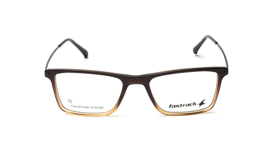 Brown Rimmed Unisex Eyeglasses (FT1403UFC3MBRV|53)