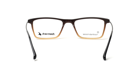 Brown Rimmed Unisex Eyeglasses (FT1403UFC3MBRV|53)