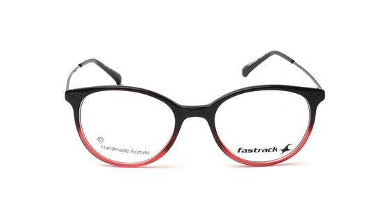 Red Rimmed Unisex Eyeglasses (FT1404UFC1MRDV|53)