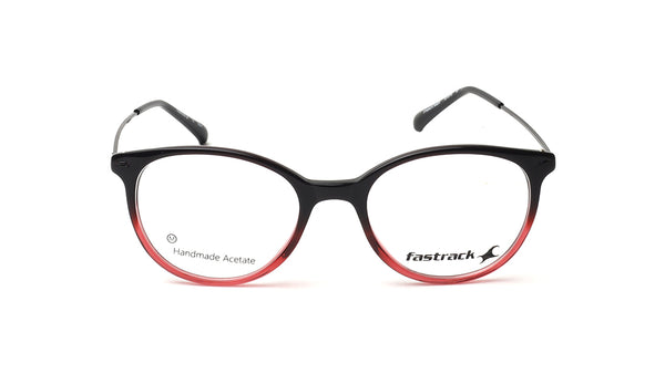 Red Rimmed Unisex Eyeglasses (FT1404UFC1MRDV|53)