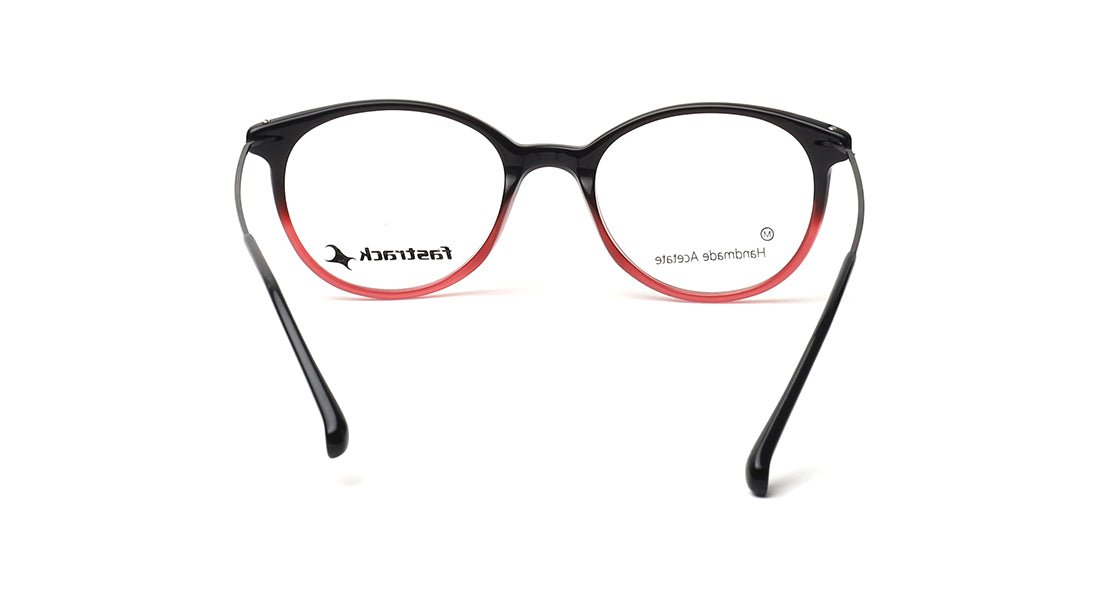 Red Rimmed Unisex Eyeglasses (FT1404UFC1MRDV|53)