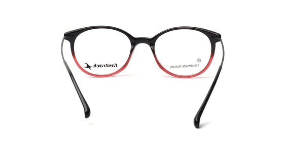 Red Rimmed Unisex Eyeglasses (FT1404UFC1MRDV|53)
