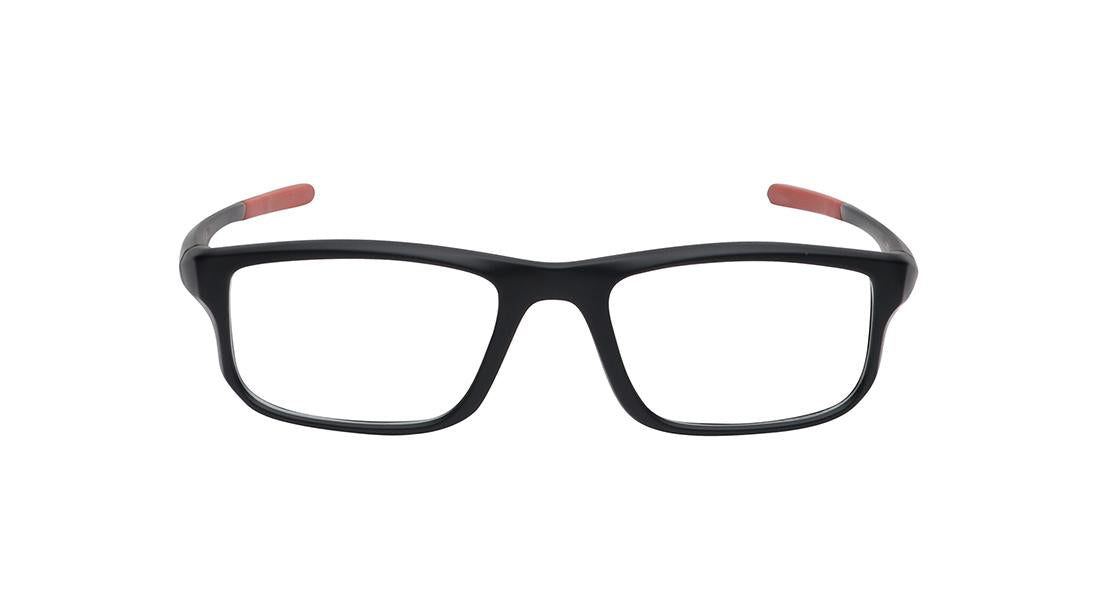 Purple Square Rimmed Unisex Eyeglasses (FT1409UFP1MBUV|56)