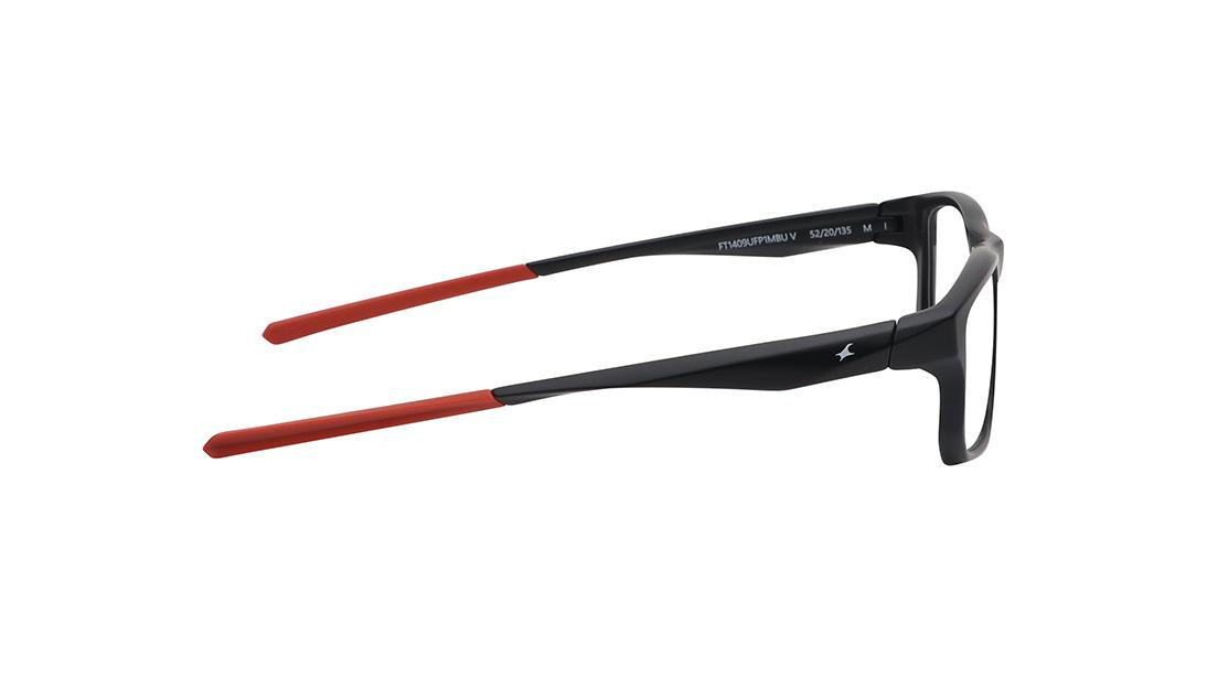 Purple Square Rimmed Unisex Eyeglasses (FT1409UFP1MBUV|56)