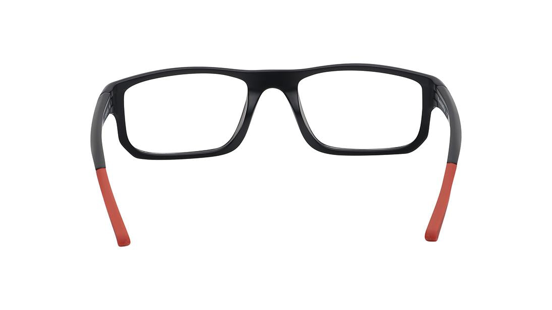 Purple Square Rimmed Unisex Eyeglasses (FT1409UFP1MBUV|56)