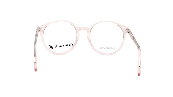 Orange Round Rimmed Eyeglasses