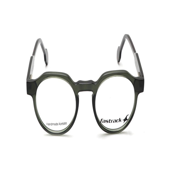 Green Rimmed Unisex Eyeglasses (FT1419UFP3SOLV|48)
