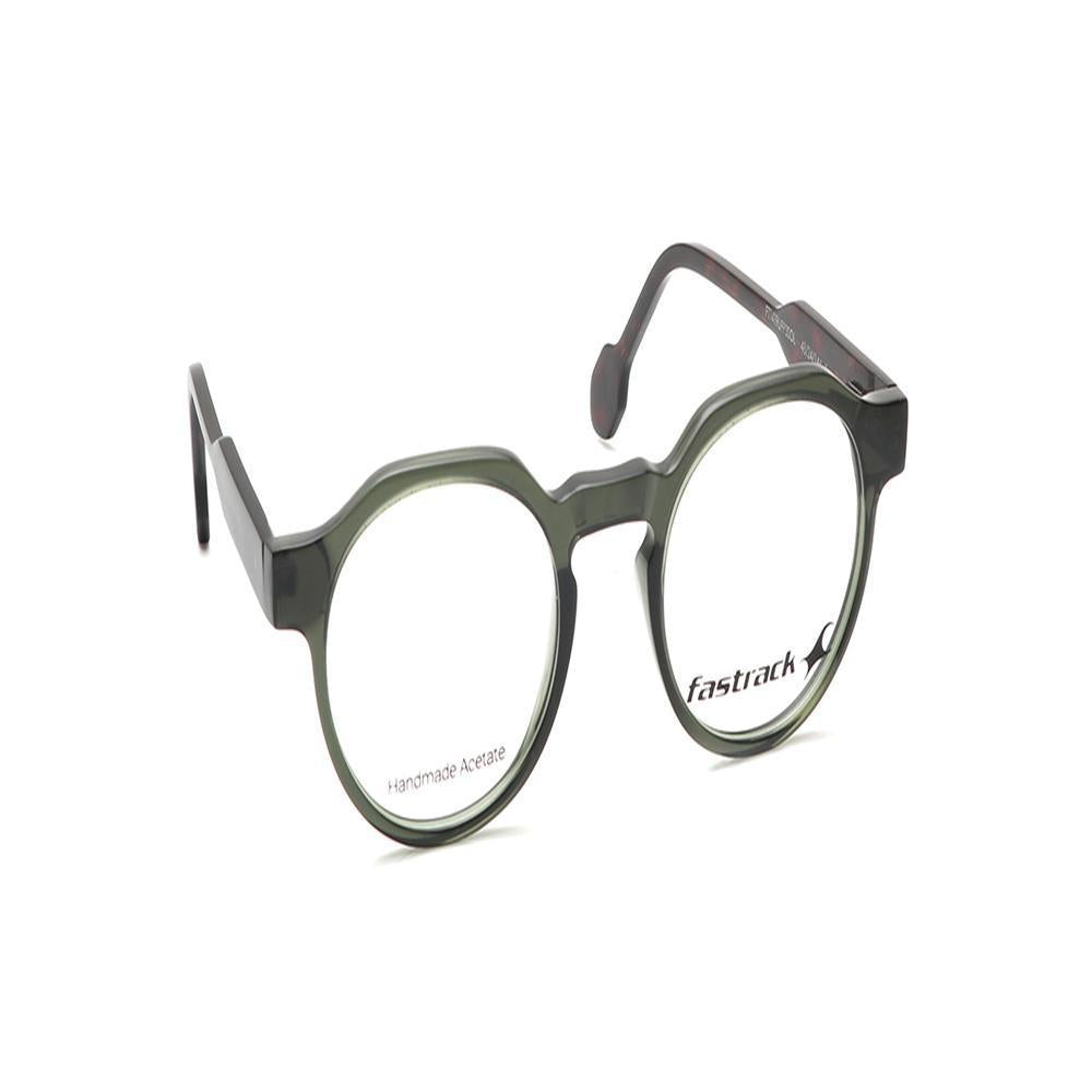 Green Rimmed Unisex Eyeglasses (FT1419UFP3SOLV|48)