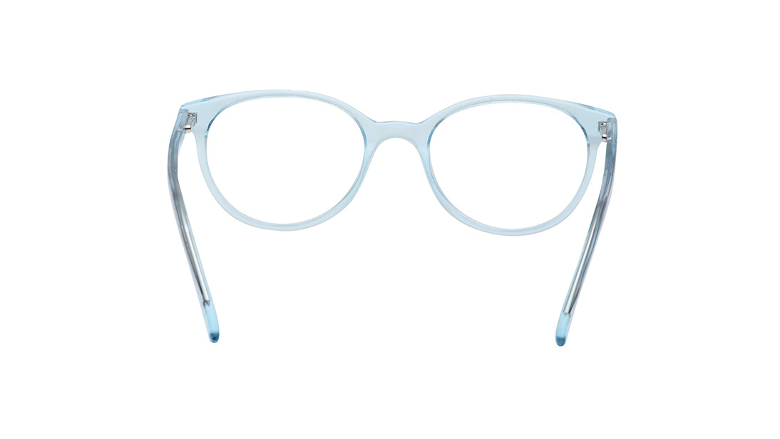 Blue Rimmed Women Eyeglasses (FT1424WFP5SBLV|49)
