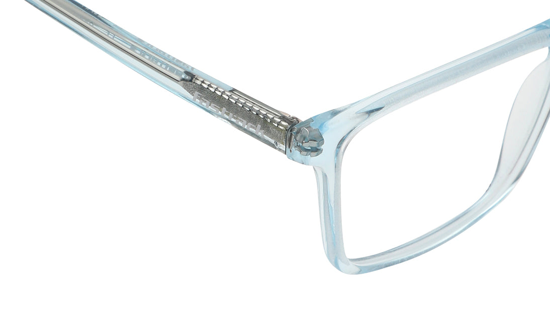 Blue Rimmed Men Eyeglasses (FT1428MFP6MBLV|53)