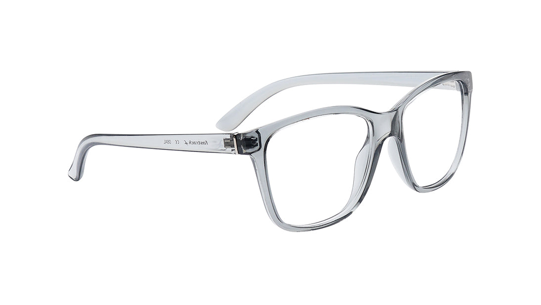 Grey Square Rimmed Eyeglasses for Men and Women