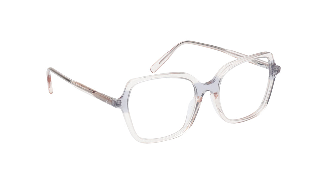 Brown Square Rimmed Eyeglasses For Women