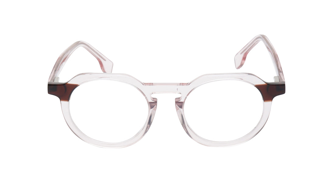 Orange Round Rimmed Eyeglasses For Men and Women