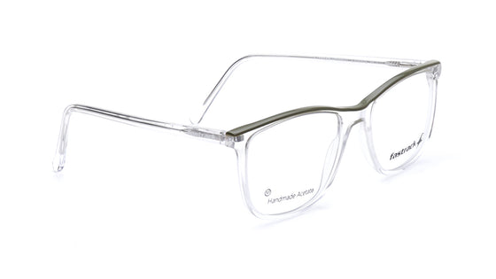 Transparent Square Rimmed Eyeglasses for Men