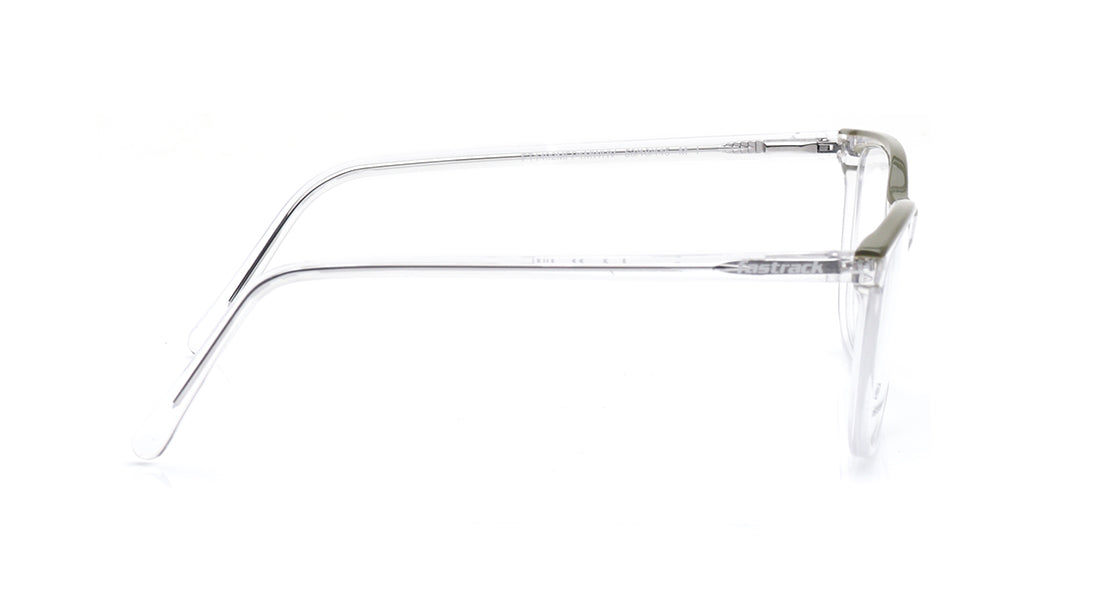 Transparent Square Rimmed Eyeglasses for Men