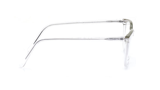 Transparent Square Rimmed Eyeglasses for Men
