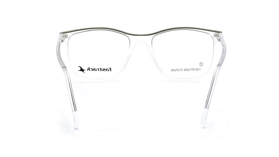 Transparent Square Rimmed Eyeglasses for Men