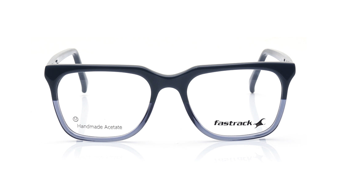 Grey Square Rimmed Eyeglasses for Men