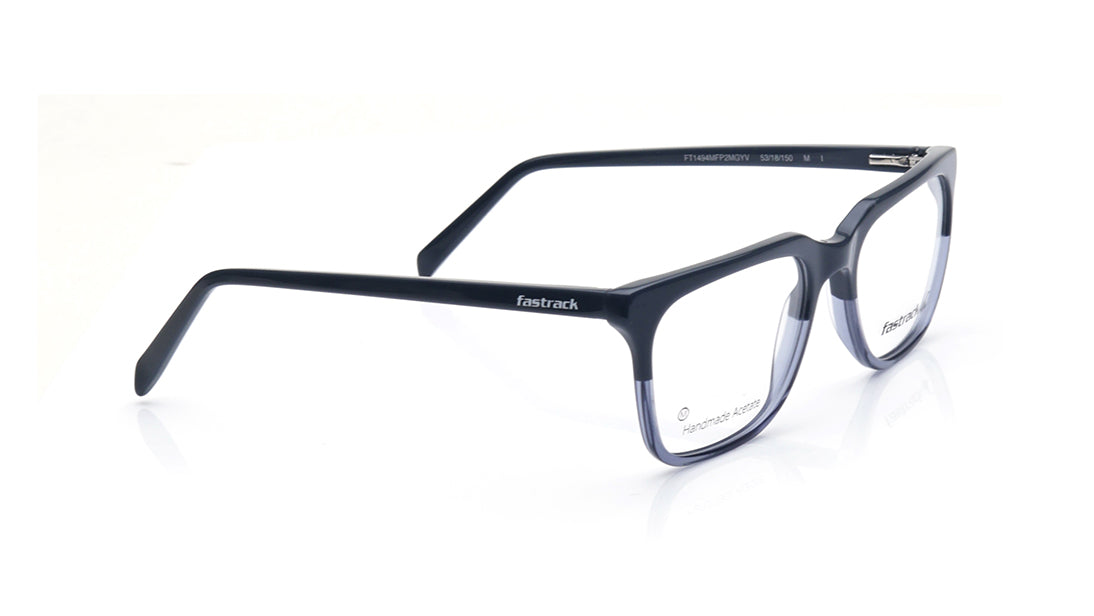 Grey Square Rimmed Eyeglasses for Men