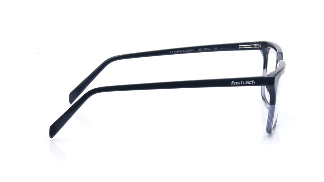 Grey Square Rimmed Eyeglasses for Men